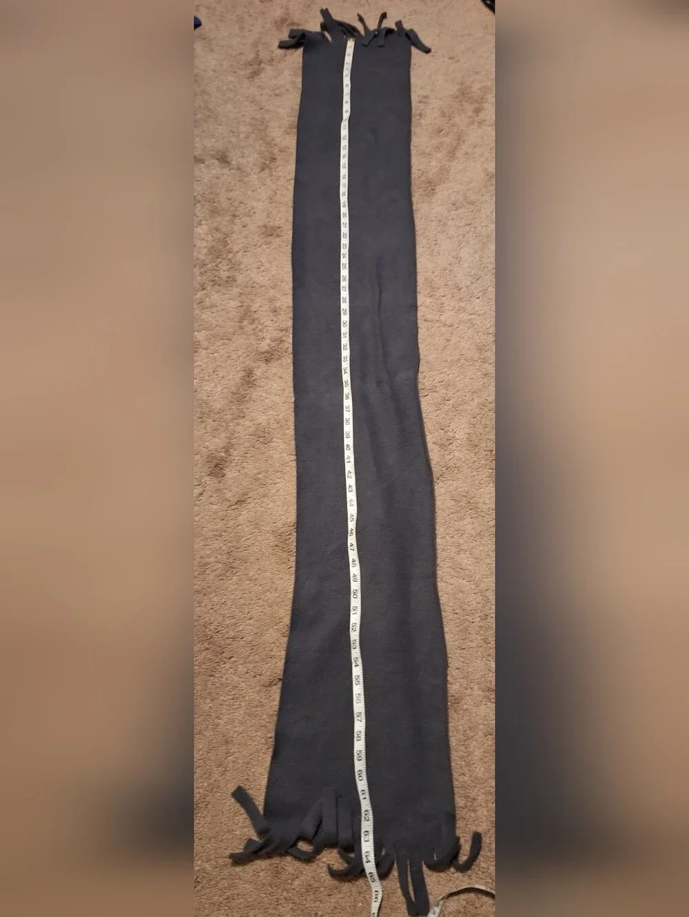 D&Y Plaid Scarf Set in Black, Cream & Brown Tones
